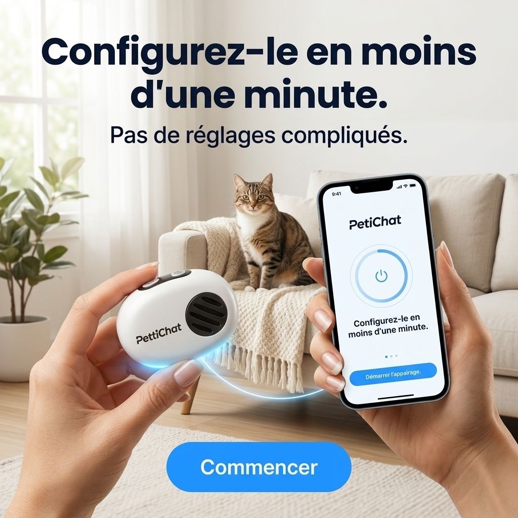 PettiChat – Appareil intelligent avec IA pour chats et chiens