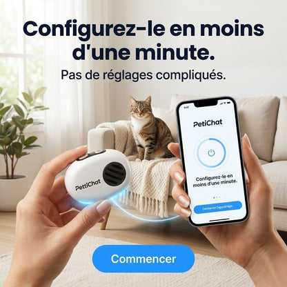 PettiChat – Appareil intelligent avec IA pour chats et chiens