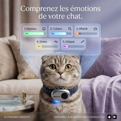 PettiChat – Appareil intelligent avec IA pour chats et chiens