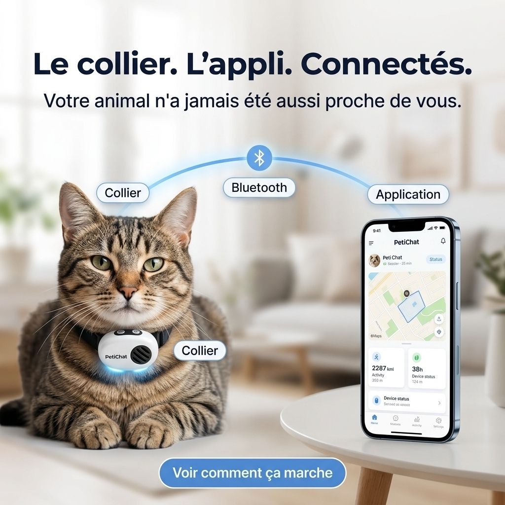 PettiChat – Appareil intelligent avec IA pour chats et chiens